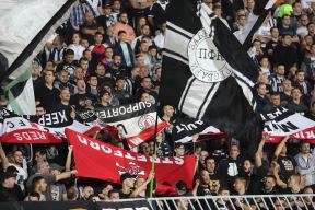 Partizan - Mančester junajted navijači Mančester junajteda