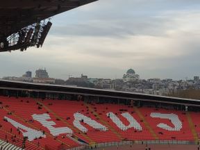 Mala podrška reprezentacije Srbije protiv Ukrajine (FOTO i VIDEO)