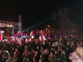 Protesti opozicije i vlasti u Banjaluci