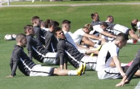 Trening Partizana foto sportske vesti