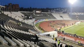 Slaba poseta utakmica Partizan - Spartak Kup Srbije osmina finala