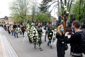 Sahrana biznismen Dragoslav Kosmajac