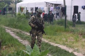 Vojska Srbije-Šid-migranti