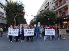 Crna Gora protest u Podgorici protiv rasizma 