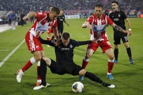 Večiti derbi Partizan Crvena zvezda 1:0 polufinale Kup Srbije Bibars Natho 200. derbi