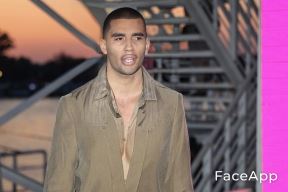 Nataša Bekvalac FaceApp Nataša kao muškarac