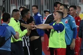 Vojvodina - Partizan 1:0, Tuča igrača u napetoj utakmici pred finale Kupa Srbije! FOTOGRAFIJE