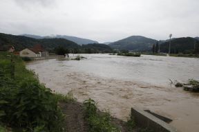 Poplave u Lučanima, snimci dronom