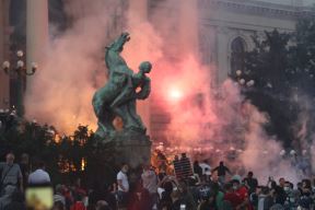 Beograd - Neredi - protest -policija-  Vesić - šteta 