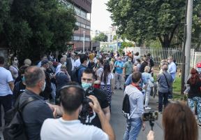 Centralni zatvor protest Dragan Đilas oteran