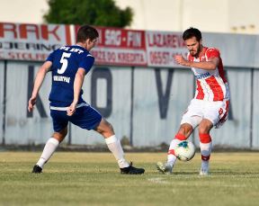 Crvena zvezda - IMT 2:0 prva prijateljska utakmica pripreme 2020/21 gol Mirko Ivanić Radulović