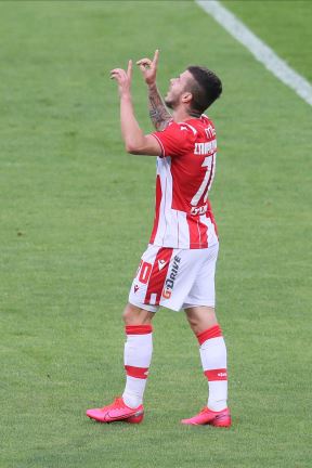 Crvena zvezda - Napredak 2:1 prijateljska utakmica