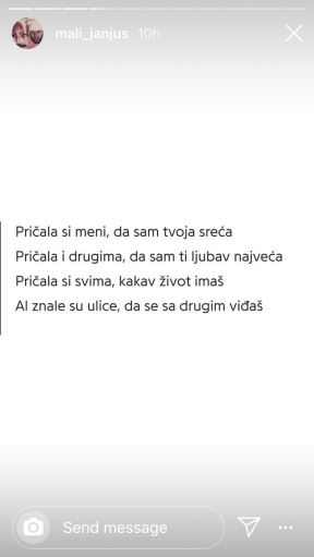 Marko Janjuš nova devojka 