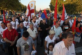 Crna Gora auto-litija Podgorica blokada puteva