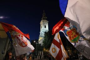 beogad protest podrška crna gora šetnja srpske svetinje spc