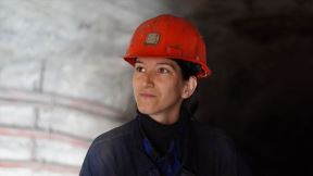 Jedina žena rudar u Srbiji Dušica Karličić rudnik Sjenica fotografije