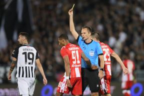 Srđan Jovanović sudi derbi Partizan Crvena zvezda