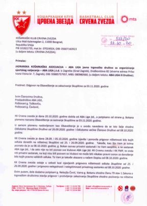 crvena zvezda miško ražnatović aba liga partizan cas