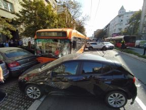 saobracajna nesreca udes sudar trolejbus cvijiceva beograd