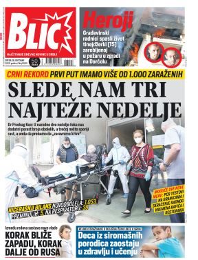 prelistavanje sutrasnje stampe 28 oktobar