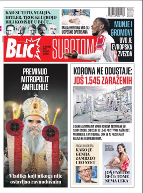 prelistavanje sutrasnje stampe 31 oktobar