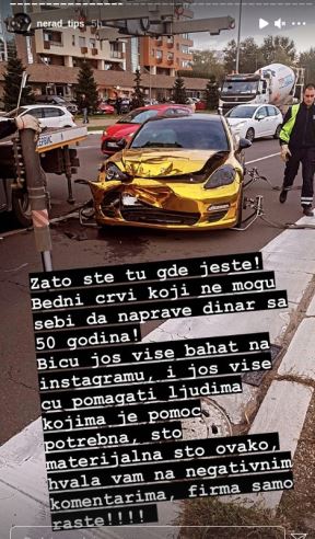 Bahati ćaletov sin bio sa pola estrade