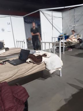 korona virus arena bolnica simptomi lečenje
