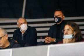 zeljko obradovic ostoja mijailovic partizan utakmica hala sportova evrokup partizan uniks