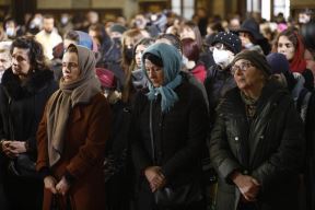 patrijarh irinej ispracaj liturgija saborna crkva