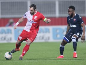patrijarh irinej crvena zvezda vojvodina superliga minut cutanja transparent