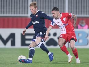 patrijarh irinej crvena zvezda vojvodina superliga minut cutanja transparent