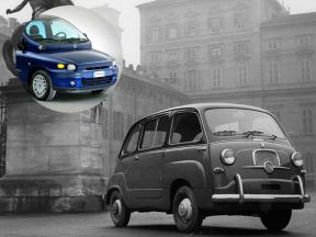 fiat fijat multipla kombi automobil fića MPV vozilo fotografije 500 600