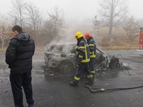 izgoreo automobil zapalio se automobil zlatibor užice