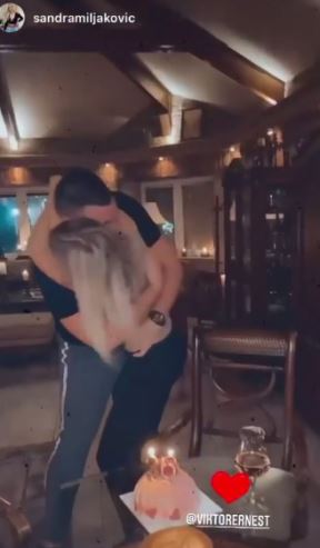 sandra miljakovic vikor zivojinovic devojka proslava rodjendana foto, video