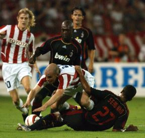 crvena zvezda milan liga evrope magla kalcopoli