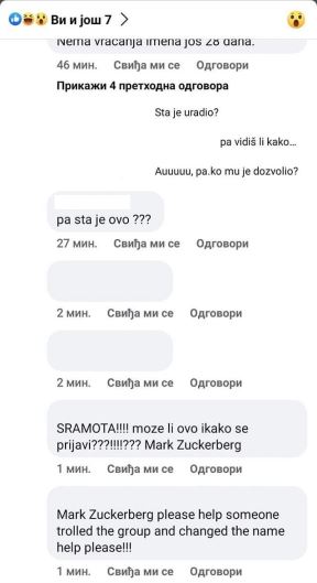 ravna zemlja okrugla facebook stranica promenio ime