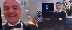 robert levandovski najbolji fudbaler na svetu kristijano ronaldo reakcija