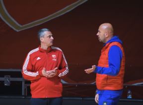 dejan radonjic crvena zvezda prvi trening slike video
