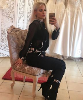 Sara Reljić na takmičenju za mis