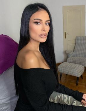 indira aradinovic indi lice bez sminke