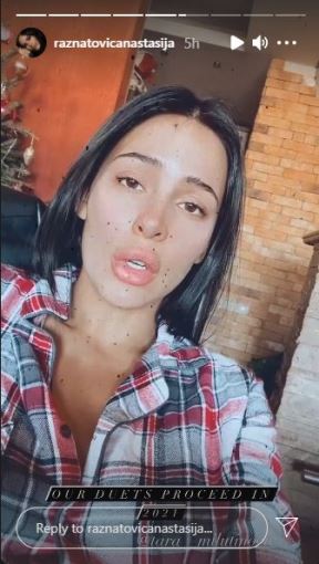anastasija raznatovic bez sminke pidzama slike
