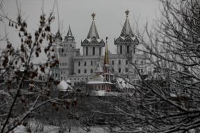 rusija kremlj izmailovo zima dvorac fotografije