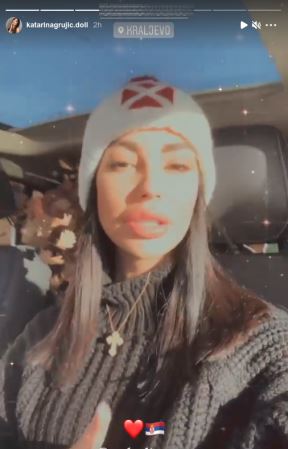 katarina grujic badnji dan instagram foto video