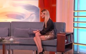 bojana ristivojevic jutarnji porgram mini suknja foto