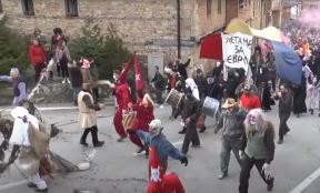 severna makedonija karneval korona virus mere policija marice rasturili zabavu hapsenje foto video