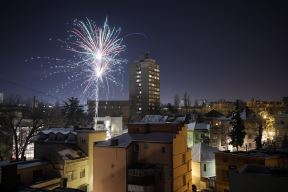 srpska pravoslavna nova godina pandemija korona virus proslava beograd foto video 