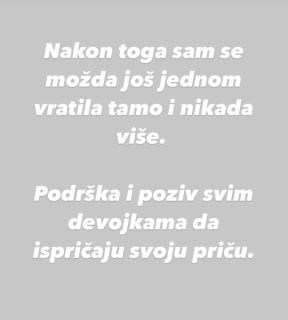 glumica milena radulovic seksualno nasilje zlostavljanje silovanje aktivistkinje strucnjaci prijava 