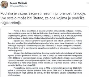 miroslav mika aleksic silovanje milena radulovic bojana maljevic 