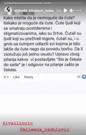 glumica milena radulovic seksualno nasilje zlostavljanje silovanje aktivistkinje strucnjaci prijava 