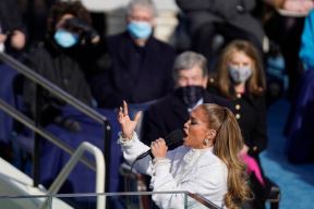 melanija tramp dzil bajden inauguracija moda